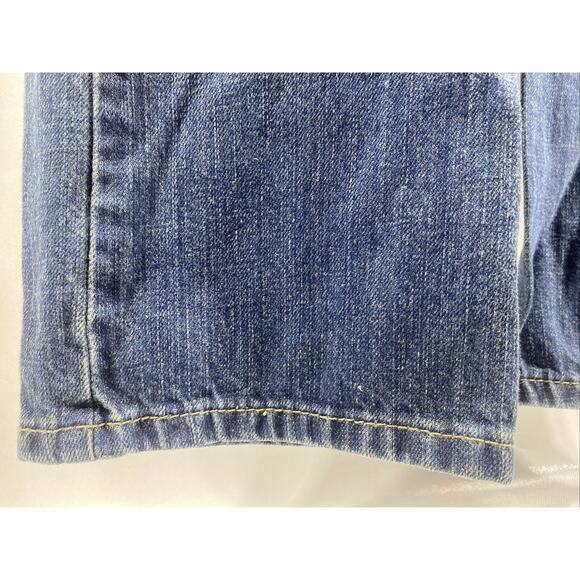 Levi's 527 Slim Bootcut Fit Red Tab Blue Jeans Crisp Boy's Size 10 23x25 - Picture 5 of 10